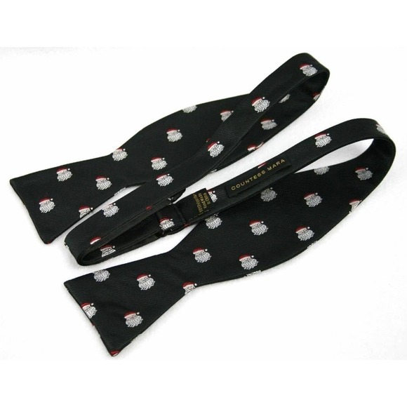 NWT Countess Mara SANTA CLAUS Bow Tie - Picture 3 of 4